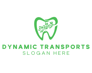 Green Dental Dentist logo design