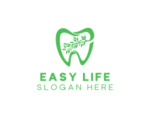 Green Dental Dentist logo design