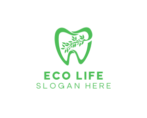 Green Dental Dentist logo design