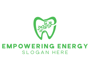 Green Dental Dentist logo design