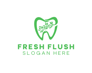 Green Dental Dentist logo design