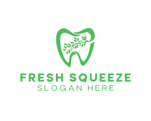 Green Dental Dentist logo design