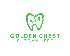 Green Dental Dentist logo design