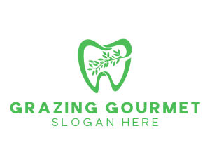 Green Dental Dentist logo design