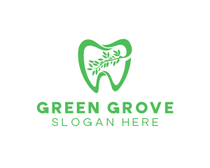 Green Dental Dentist logo design