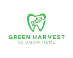 Green Dental Dentist logo design