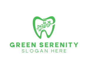 Green Dental Dentist logo design