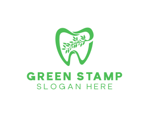 Green Dental Dentist logo design