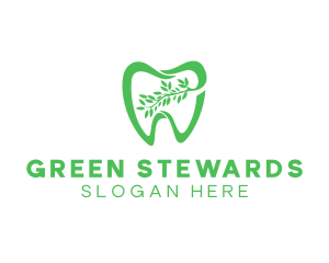 Green Dental Dentist logo design