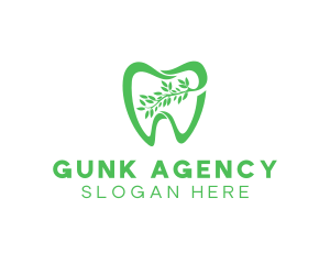 Green Dental Dentist logo design