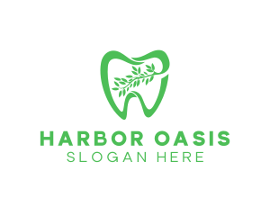 Green Dental Dentist logo design