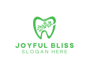 Green Dental Dentist logo design