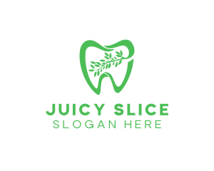 Green Dental Dentist logo design