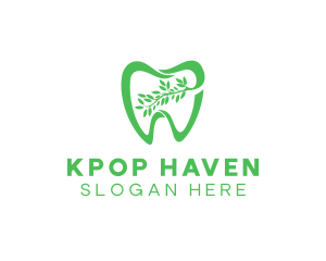 Green Dental Dentist logo design