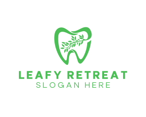 Green Dental Dentist logo design