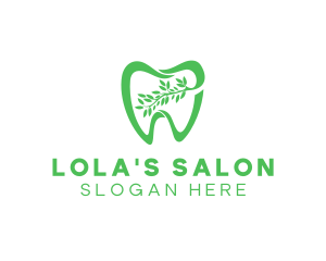 Green Dental Dentist logo design