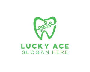 Green Dental Dentist logo design