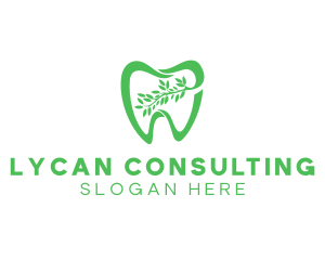 Green Dental Dentist logo design