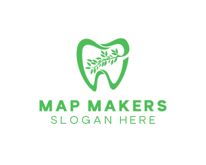 Green Dental Dentist logo design