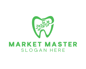 Green Dental Dentist logo design