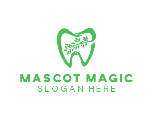 Green Dental Dentist logo design