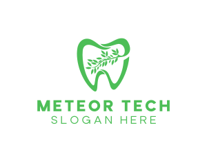 Green Dental Dentist logo design