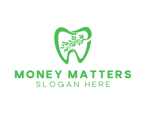 Green Dental Dentist logo design