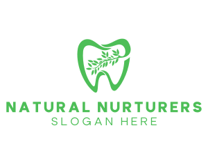 Green Dental Dentist logo design