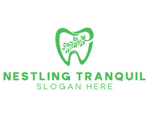 Green Dental Dentist logo design