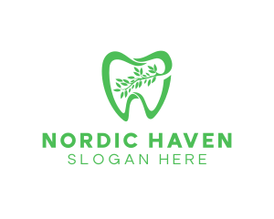 Green Dental Dentist logo design