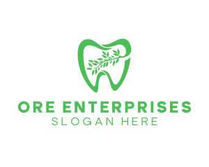 Green Dental Dentist logo design