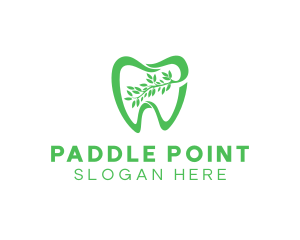 Green Dental Dentist logo design