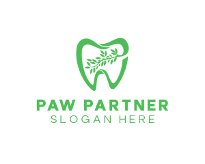 Green Dental Dentist logo design