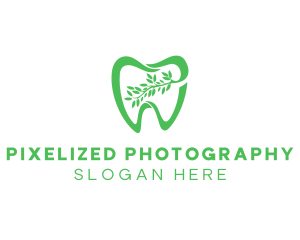 Green Dental Dentist logo design