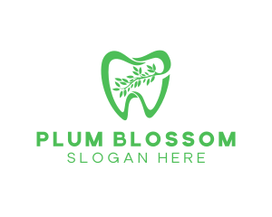 Green Dental Dentist logo design