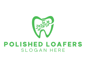 Green Dental Dentist logo design