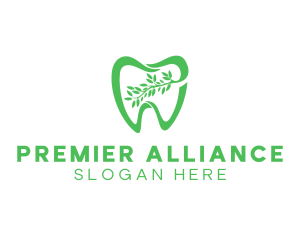 Green Dental Dentist logo design