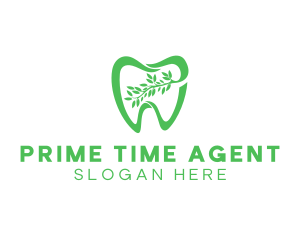 Green Dental Dentist logo design