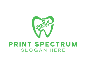 Green Dental Dentist logo design