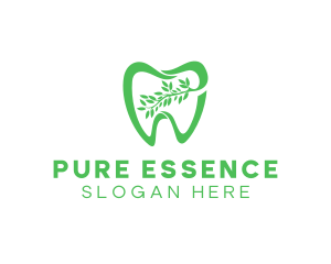 Green Dental Dentist logo design