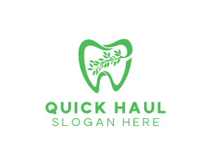 Green Dental Dentist logo design