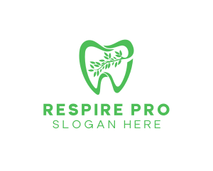 Green Dental Dentist logo design