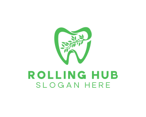 Green Dental Dentist logo design