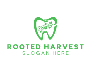 Green Dental Dentist logo design