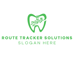 Green Dental Dentist logo design