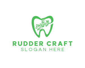 Green Dental Dentist logo design