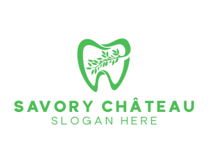 Green Dental Dentist logo design