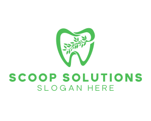 Green Dental Dentist logo design