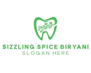 Green Dental Dentist logo design