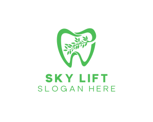 Green Dental Dentist logo design